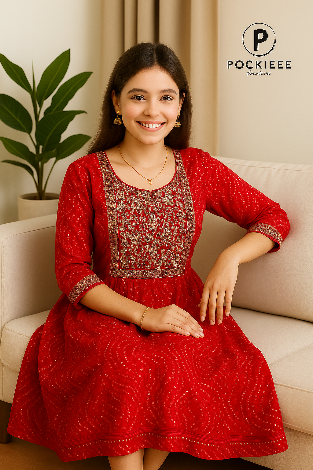 Elegant Cotton Printed Kurti for Everyday Comfort